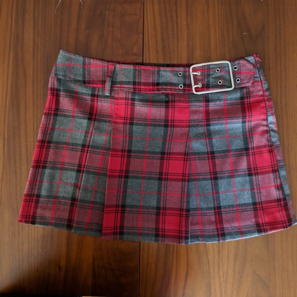Plaid Skirt